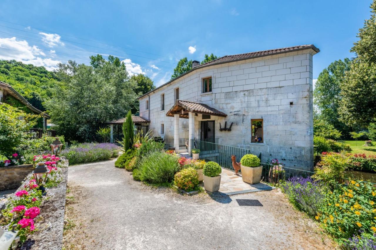 Hotel Moulin De Vigonac Valeuil Exterior foto